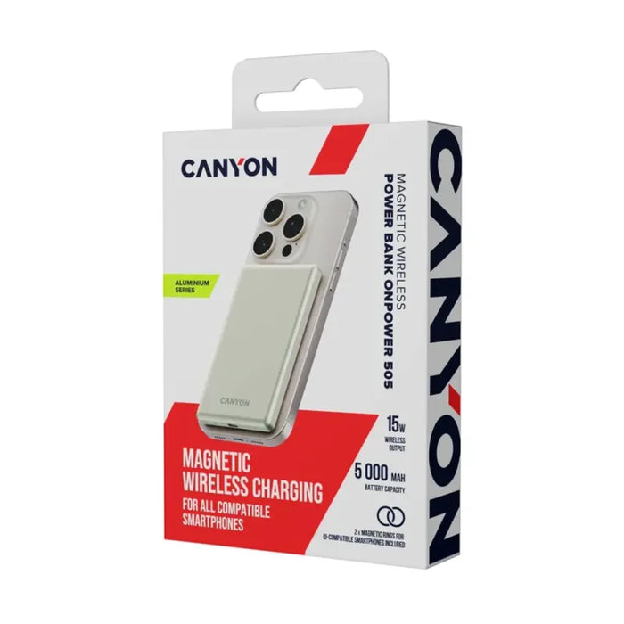 Canyon CNS-CPB505BE 5000 mAh Slim External Battery