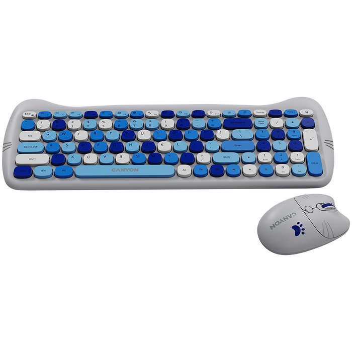 CANYON CNS-HSETW6BL Keyboard and Mouse