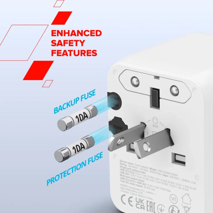 Canyon EU/UK/US/AUS charger CNS-TA20W1005W