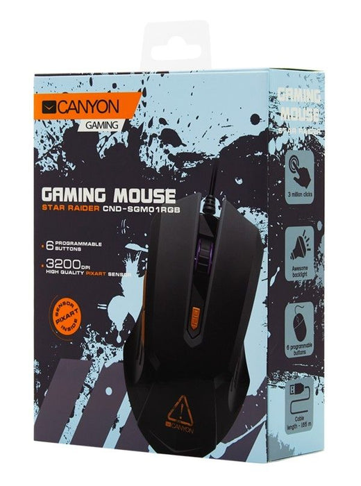 Canyon CND-SGM01RGB STAR RAIDER gaming mouse