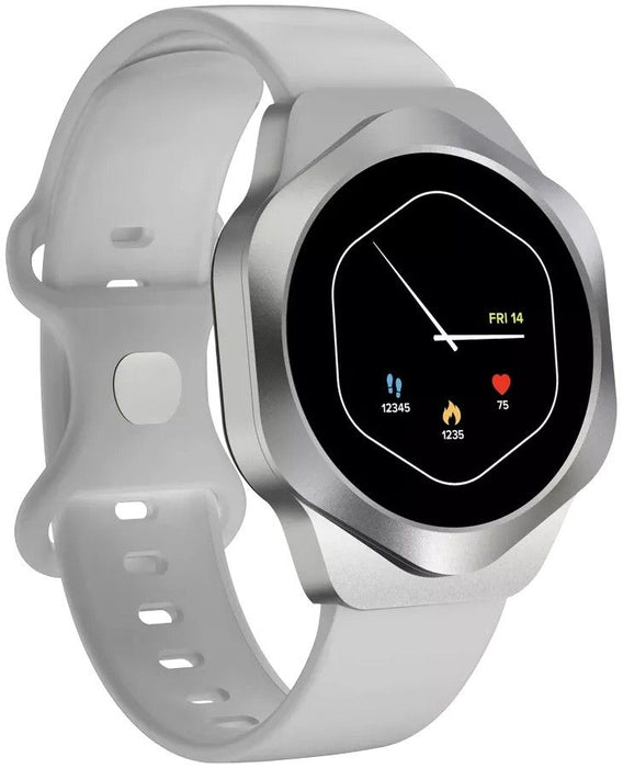 Smart watch CANYON Hexagon CNS-SW88SS SILVER 45 MM, HEART MONITOR, SPO2