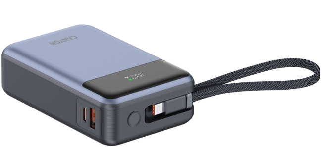 CANYON OnPower PB-600 20000 mAh POWER BANK CNS-CPB600DG Built-in USB-C cable