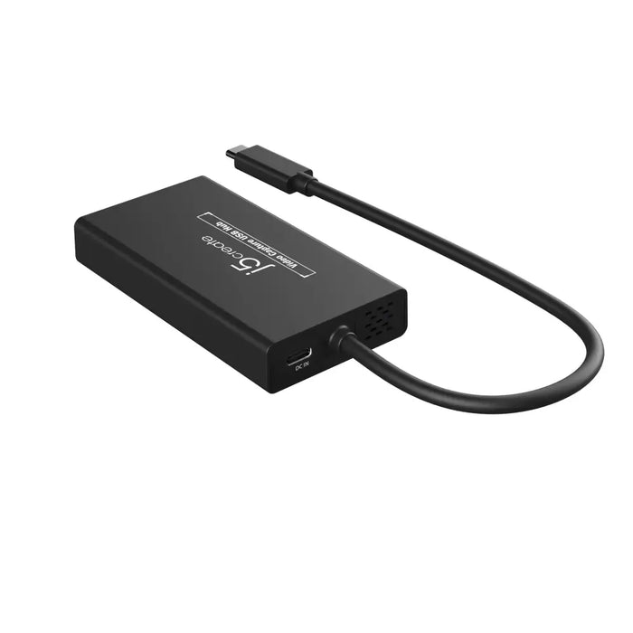 Capture j5create JVA01 HDMI - HDMI USB-C hub Black - TV Тунери и Видео устройства<<<Компютърни