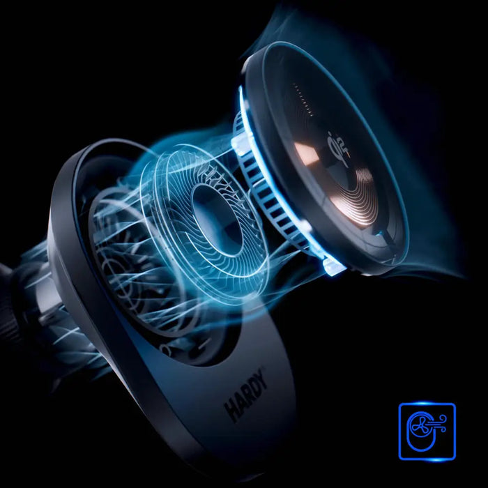 Car air vent holder 3mk Hardy AeroCharger 15W Qi2/MagSafe - black - *Kategoria tymczasowa<<<HurtelXML