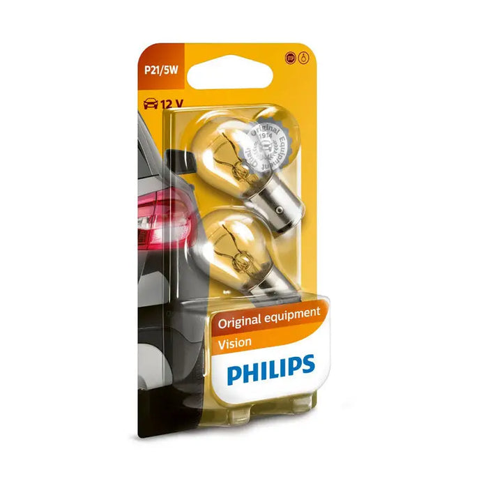 CAR BULB PHILIPS P21W/5 STANDARD PREMIUM 2 BL - Авто крушки<<<Ел. принадлежности<<<Авто и вело<<<Praktiker&&&Авто