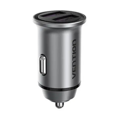 Car Charger 2x USB Vention FFEH0 30W Gray - Car chargers<<<Chargers<<<GSM Accessories<<<InnproXML&&&Електроника GPS и