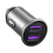 Car Charger 2x USB Vention FFEH0 30W Gray - Car chargers<<<Chargers<<<GSM Accessories<<<InnproXML&&&Електроника GPS и