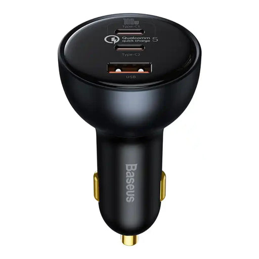 Car Charger Baseus Qualcomm USB 2x USB-C 160W (Grey) - Car chargers<<<Chargers<<<GSM Accessories<<<InnproXML&&&Cell