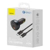 Car Charger Baseus Qualcomm USB 2x USB-C 160W (Grey) - Car chargers<<<Chargers<<<GSM Accessories<<<InnproXML&&&Cell