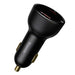 Car charger Baseus Superme USB USB-C 100W + USB-C cable (black) - Car chargers<<<Chargers<<<GSM
