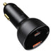 Car charger Baseus Superme USB USB-C 100W + USB-C cable (black) - Car chargers<<<Chargers<<<GSM