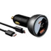 Car charger Baseus Superme USB USB-C 140W (black) - Car chargers<<<Chargers<<<GSM Accessories<<<InnproXML&&&Cell phone