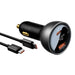 Car charger Baseus Superme USB USB-C 140W (black) - Car chargers<<<Chargers<<<GSM Accessories<<<InnproXML&&&Cell phone