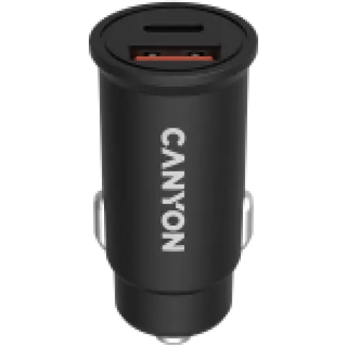 Car charger CANYON CNS-CCA20B03 - Аксесоари за смартфон<<<Аксесоари<<<TechMart&&&Аксесоари за смартфон<<<Телефони и