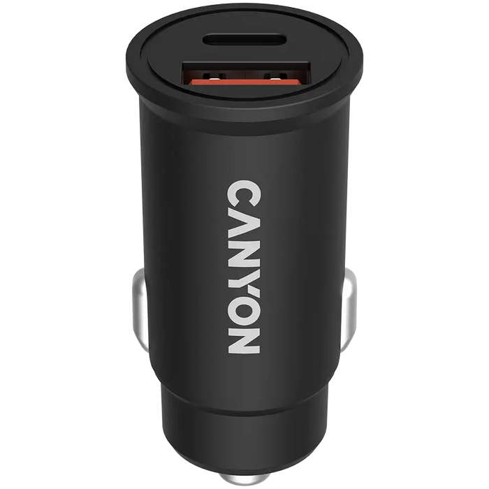 Car charger CANYON CNS-CCA20B03 - Аксесоари за смартфон<<<Аксесоари<<<TechMart&&&Аксесоари за смартфон<<<Телефони и