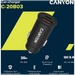 Car charger CANYON CNS-CCA20B03 - Аксесоари за смартфон<<<Аксесоари<<<TechMart&&&Аксесоари за смартфон<<<Телефони и