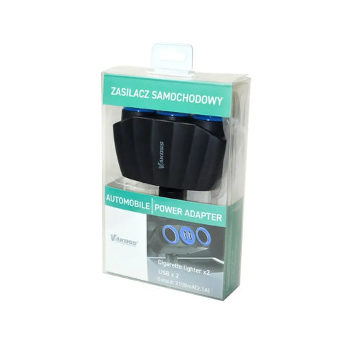 Car Charger Vakoss TP-3268K - USB зарядни за автомобил<<<Електроника GPS и Автомобил<<<Компютри|