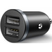Car charger Xmart Dual USB 2.4A Black - Аксесоари за смартфон<<<Аксесоари<<<TechMart&&&Аксесоари за смартфон<<<Телефони