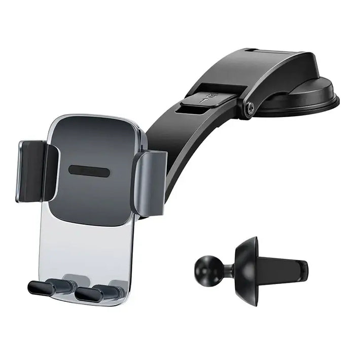 Car holder Baseus Easy Control Clamp for grille / dashboard (black) - Phone holders<<<Car