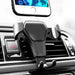 Car Holder H01 Black gravity car holder for the ventilation grille - Cell phone holders<<<HurtelXML