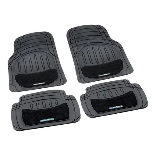 CAR INsoles RUBBER SET OF 4 GOODYEAR. Постелки за автомобил<<<Авто интериор<<<Авто и вело<<<Praktiker