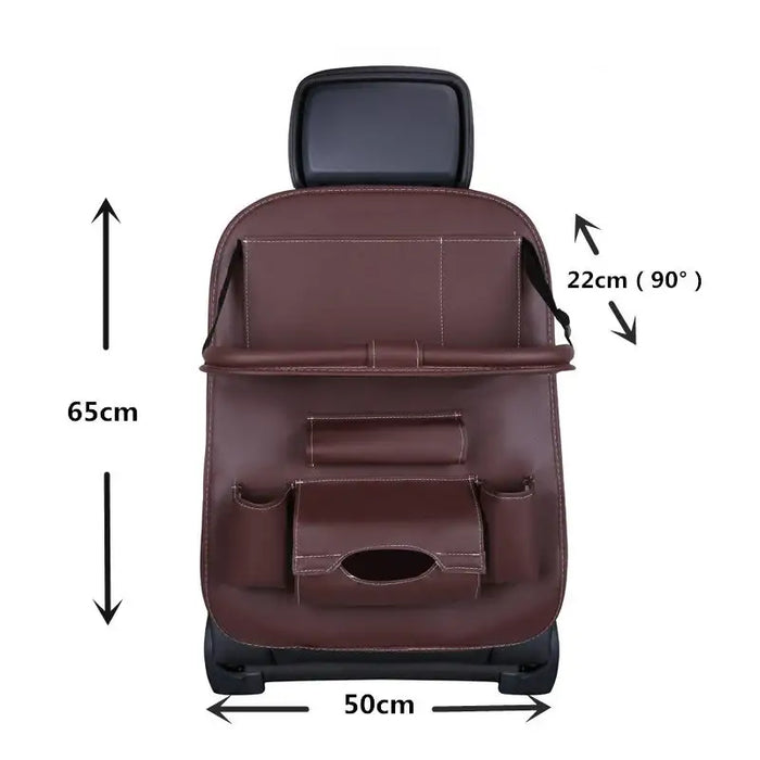Car seat organizer seat protector seat cover shelf mini car coffee table - Other car accessories<<<HurtelXML