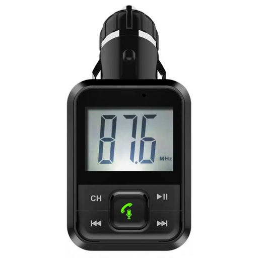 Car transmitter DIVA FMBT1502 Bluetooth Black - Авто трансмитери<<<Авто<<<TechMart&&&FM трансмитер<<<Автоаудио<<<Спорт