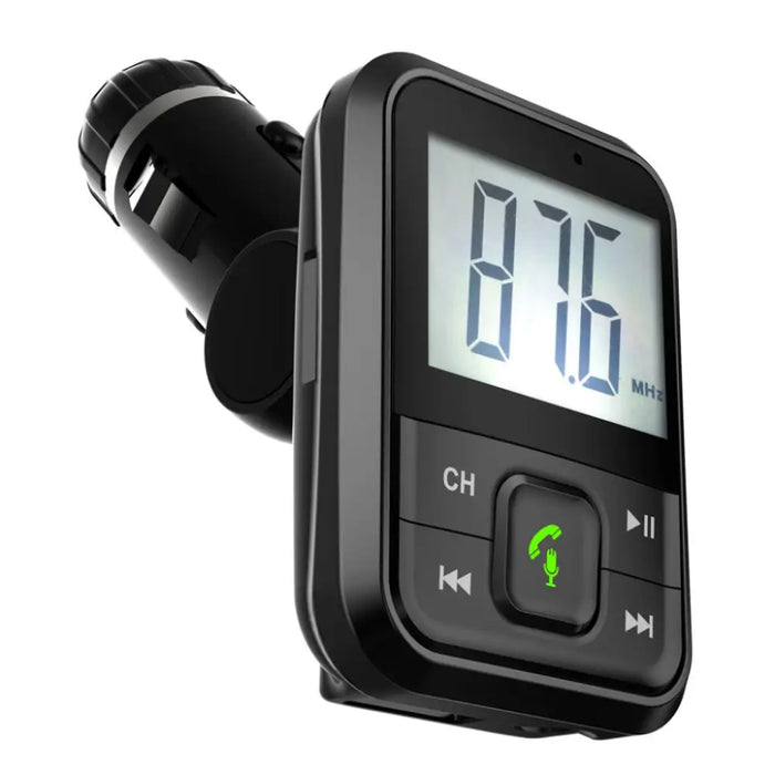 Car transmitter DIVA FMBT1502 Bluetooth Black - Авто трансмитери<<<Авто<<<TechMart&&&FM трансмитер<<<Автоаудио<<<Спорт
