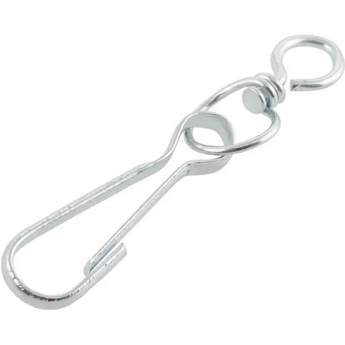 CARABINER SIMPLEX WITH SWIVEL 40 MM SUKI - Такелаж<<<Въжета и вериги<<<Инструменти и железария<<<Praktiker