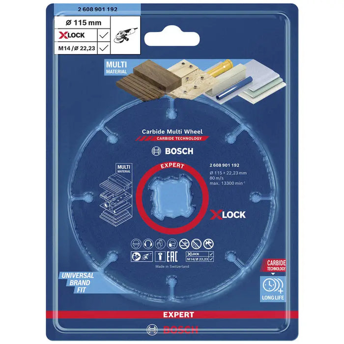 CARBIDE CUTTING DISC BOSCH 115x22.23 - Дискове за ъглошлайфи<<<Консумативи за електроинструменти<<<Инструменти и