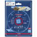 CARBIDE CUTTING DISC BOSCH 115x22.23 - Дискове за ъглошлайфи<<<Консумативи за електроинструменти<<<Инструменти и