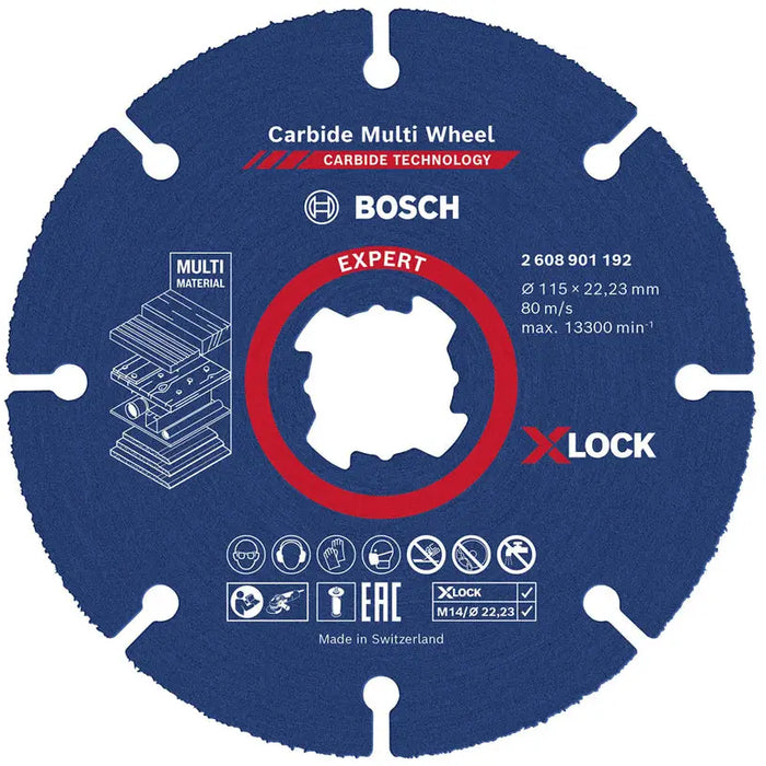 CARBIDE CUTTING DISC BOSCH 115x22.23 - Дискове за ъглошлайфи<<<Консумативи за електроинструменти<<<Инструменти и