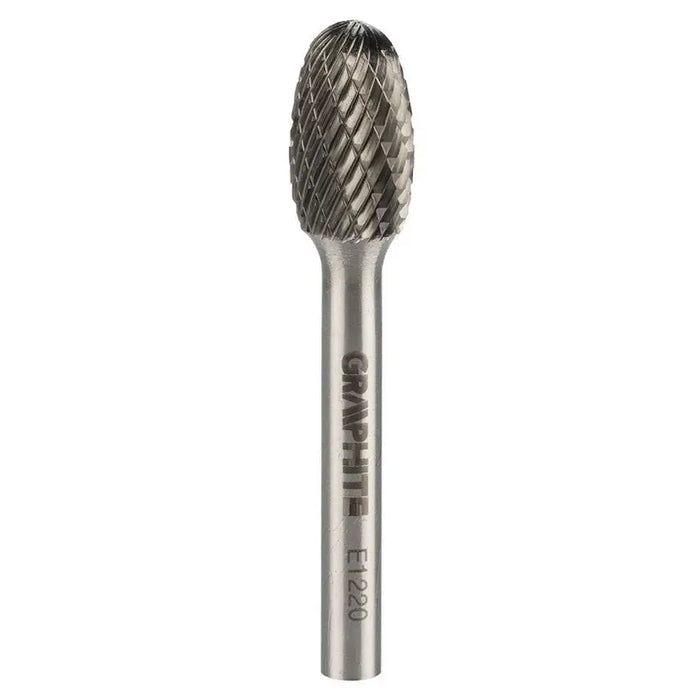 CARBIDE OVAL MILLER FOR METAL 12X20 MM GRAPHITE 55H366 - Метални четки<<<Консумативи за