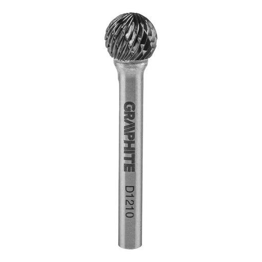 CARBIDE ROUND MILLER FOR METAL 12X10MM GRAPHITE 55H362 - Метални четки<<<Консумативи за