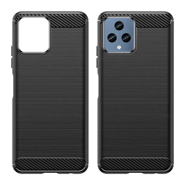 Carbon Case cover for T-Mobile Revvl 6 5G flexible silicone carbon cover black - Cell phone cases and covers<<<HurtelXML