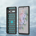 Carbon Case flexible cover for Google Pixel 7 black - Cell phone cases and covers<<<HurtelXML