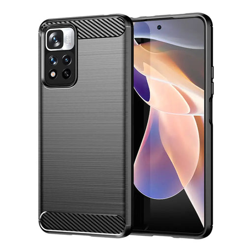 Carbon Case flexible case cover Xiaomi Redmi Note 11 Pro+ 5G (China) / 11 Pro 5G (China) / Mi11i HyperCharge / Poco X4