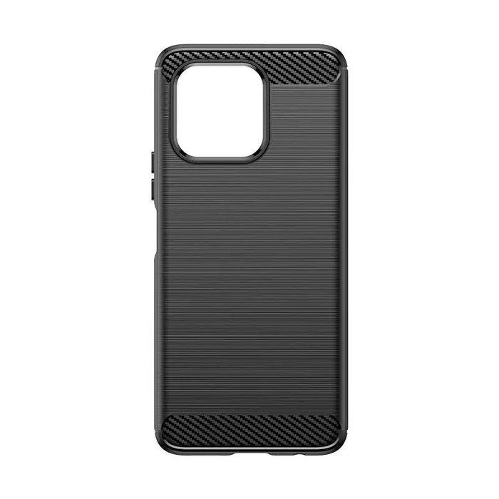 Carbon Case for Honor X6a - black - Cell phone cases and covers<<<HurtelXML