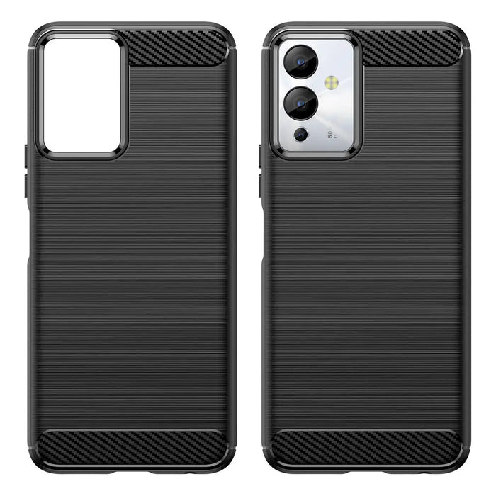 Carbon Case case for Infinix Note 12i flexible silicone carbon cover black - Cell phone cases and covers<<<HurtelXML