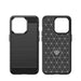 Carbon Case for iPhone 14 Pro Max flexible gel back cover blue - Cell phone cases and covers<<<HurtelXML