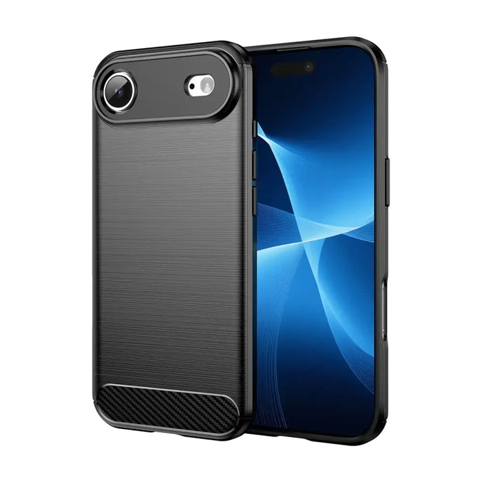 Carbon Case for iPhone 17 Air - Black - Cell phone cases and covers<<<HurtelXML