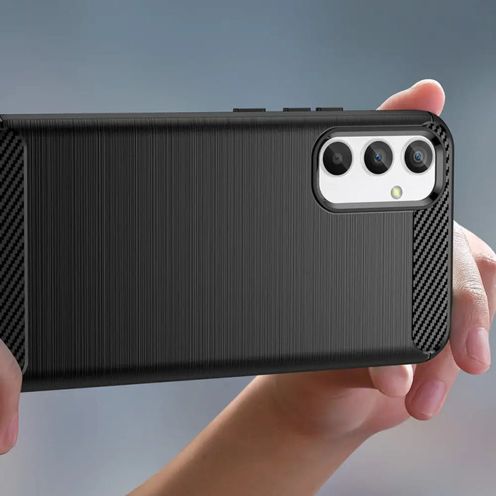 Carbon Case case for Samsung Galaxy A04e flexible silicone carbon cover black - Cell phone cases and covers<<<HurtelXML