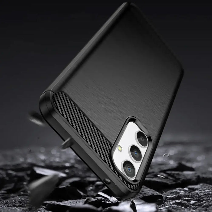 Carbon Case case for Samsung Galaxy A04e flexible silicone carbon cover black - Cell phone cases and covers<<<HurtelXML