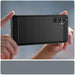 Carbon Case for Samsung Galaxy A14 5G flexible silicone carbon cover black - Cell phone cases and covers<<<HurtelXML