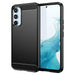 Carbon Case case for Samsung Galaxy A54 5G flexible silicone carbon cover black - Cell phone cases