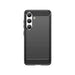 Carbon Case for Samsung Galaxy S24 Flexible Silicone Carbon Cover - Black - Cell phone cases and covers<<<HurtelXML
