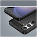 Carbon Case for Samsung Galaxy S24 Flexible Silicone Carbon Cover - Black - Cell phone cases and covers<<<HurtelXML