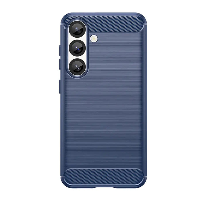 Carbon Case for Samsung Galaxy S25 Edge - Blue - Cell phone cases and covers<<<HurtelXML