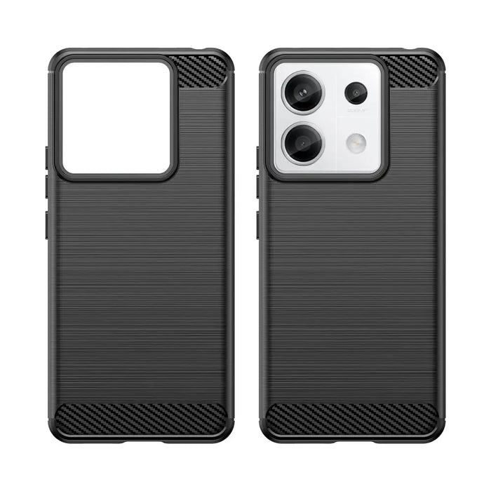 Carbon Case for Xiaomi Redmi Note 13 Pro+ - black - Cell phone cases and covers<<<HurtelXML