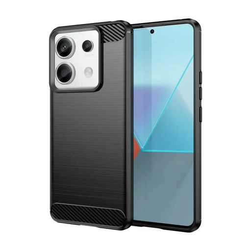 Carbon Case for Xiaomi Redmi Note 13 Pro+ - black - Cell phone cases and covers<<<HurtelXML